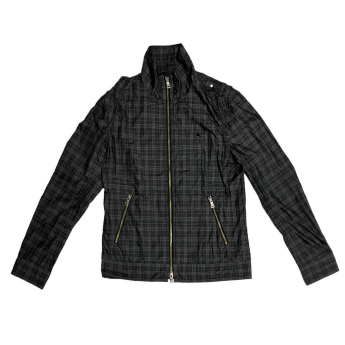 美品 ○美品 BURBERRY バーバリー ブラックレーベル ナイロン