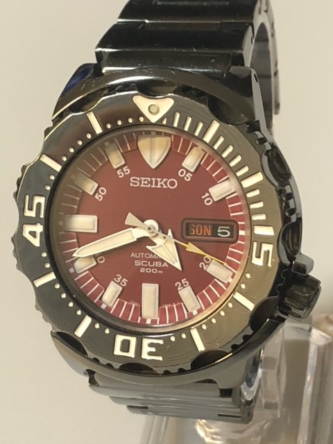 貴重 完動 SEIKO ナイトモンスター 7S26-03G0 SZEN007 SEIKO セイコー