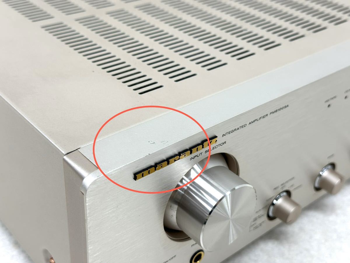 A522(100) marantz マランツ PM6100SA プリメインアンプ 中古