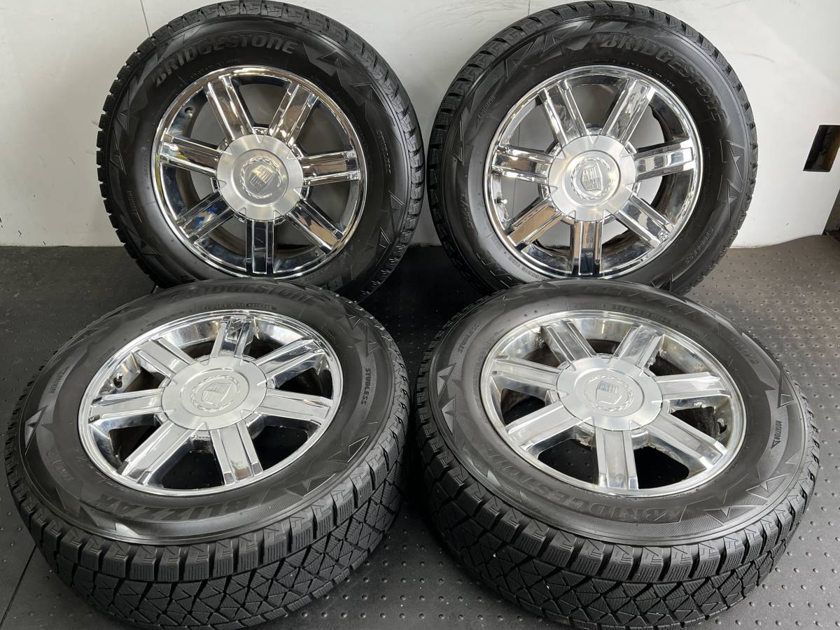 エスカレード純正ホイール4本値下げしました。 売り切り! 中古ホイール キャデラック エスカレード 純正18インチ