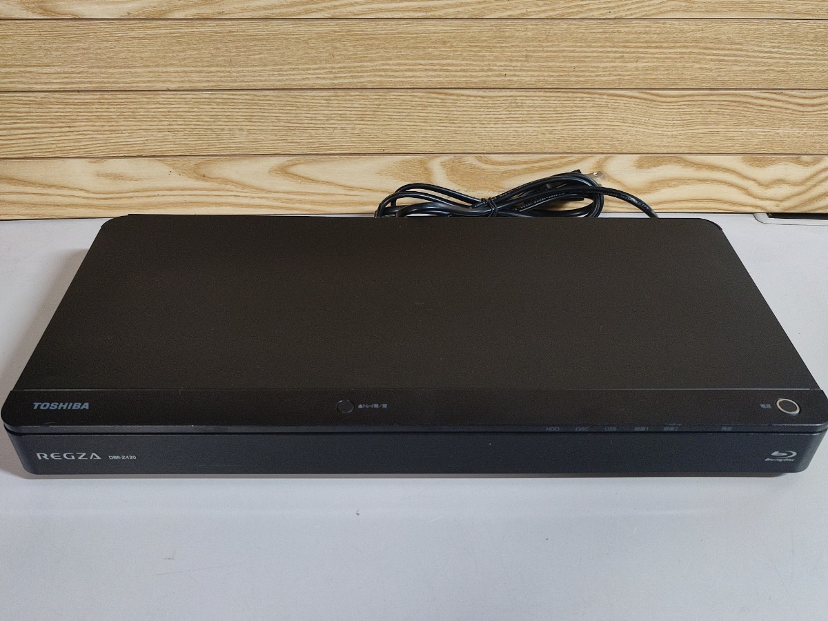 1TB☆14年☆東芝/REGZA☆HDD/BDレコーダー☆DBR-Z420☆2番組同時録画
