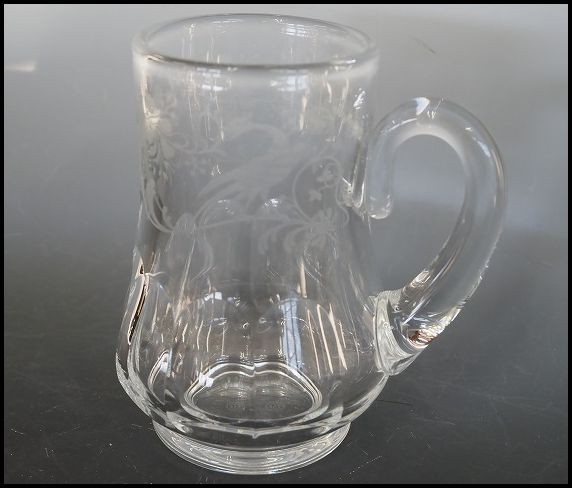 綾ガラス 酒器 | 綾切子 猪口 | 金赤 | グラスアート黒木 ◇現代の名工