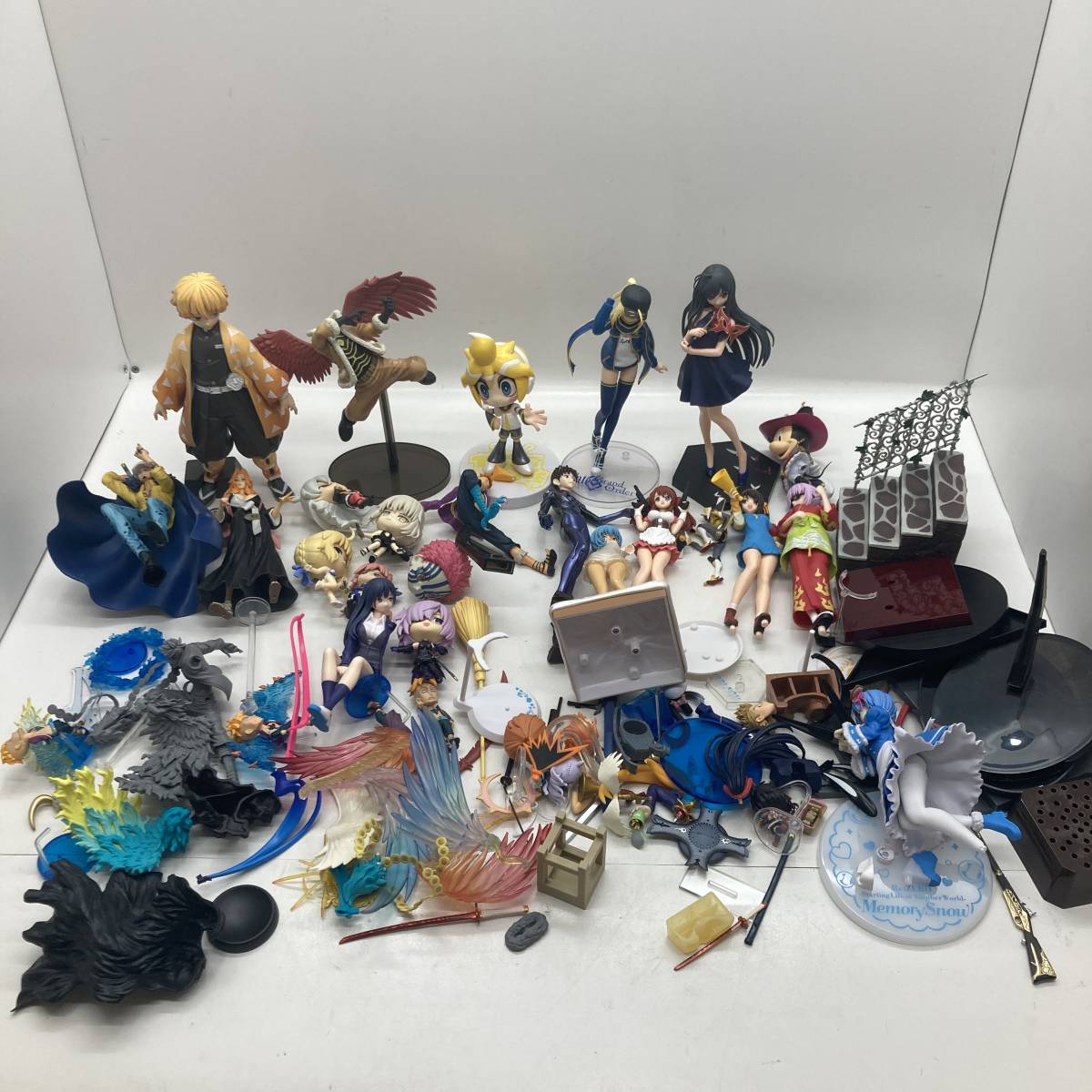 1円～】欠品あり ジャンク フィギュア まとめ売り ワンピース 鬼滅の刃
