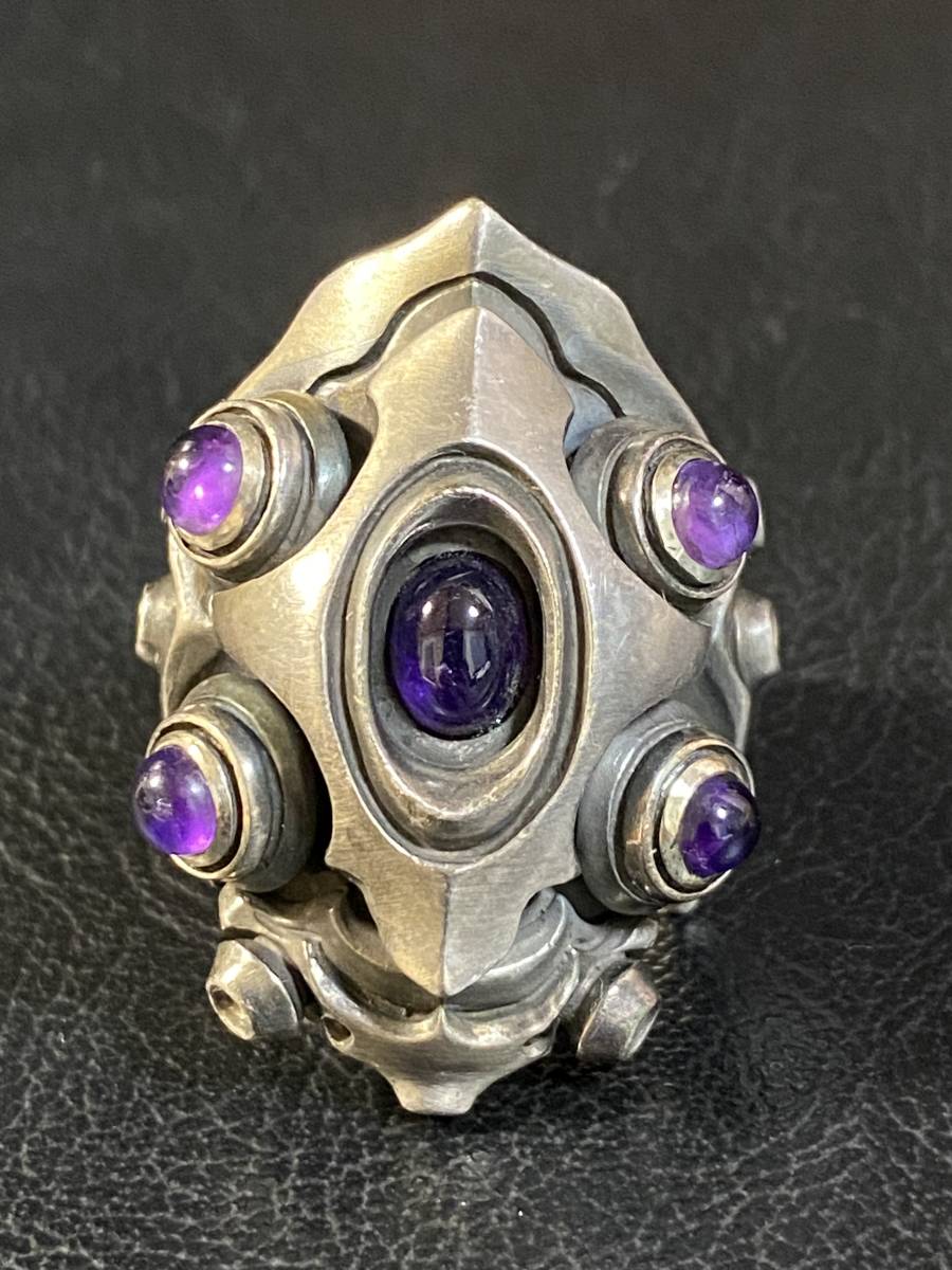 GLAM SCALE リング 指輪 アメジスト カスタム 