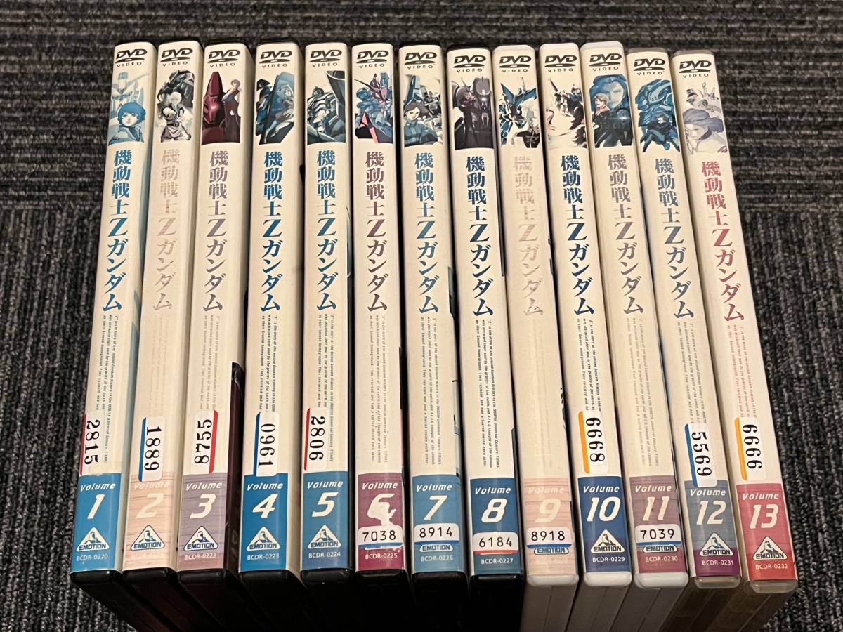 機動戦士Zガンダム DVD : 全13巻 [レンタル落ち] 全13巻セット