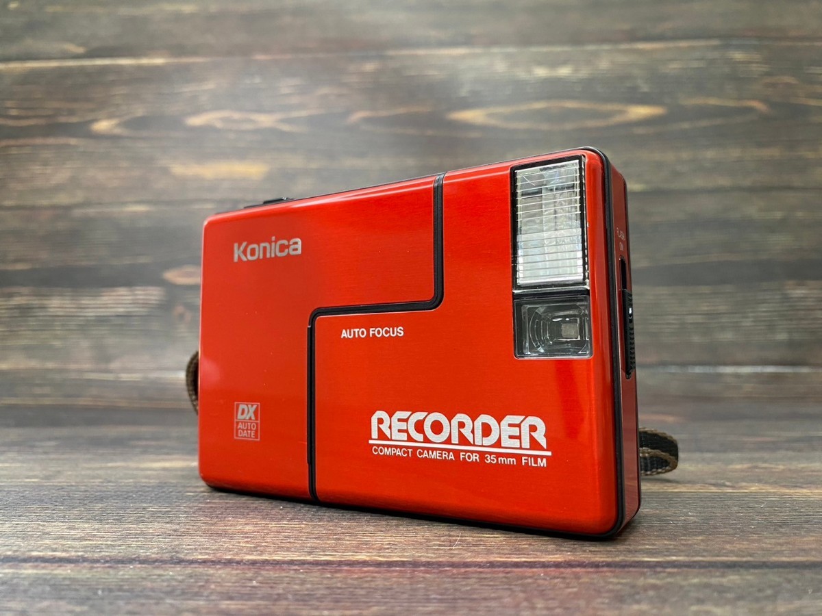 カメラ、光学機器 【ジャンク】Konica RECORDER コンパクト フィルム