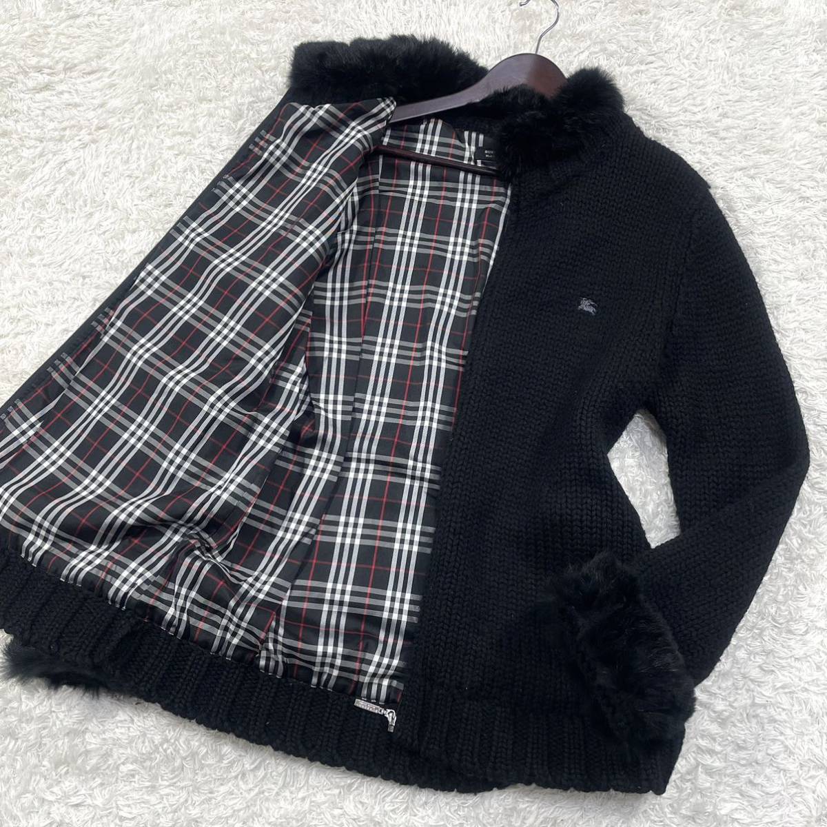 BURBERRY BLACK LABEL バーバリーブラックレーベル 肉厚 ニット