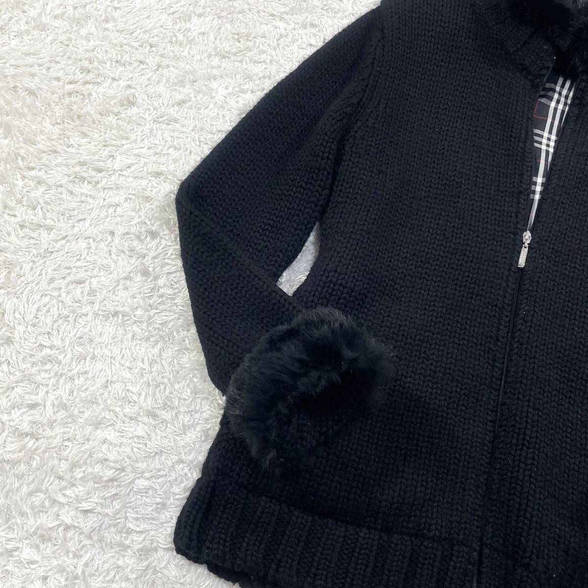 BURBERRY BLACK LABEL バーバリーブラックレーベル 肉厚 ニット