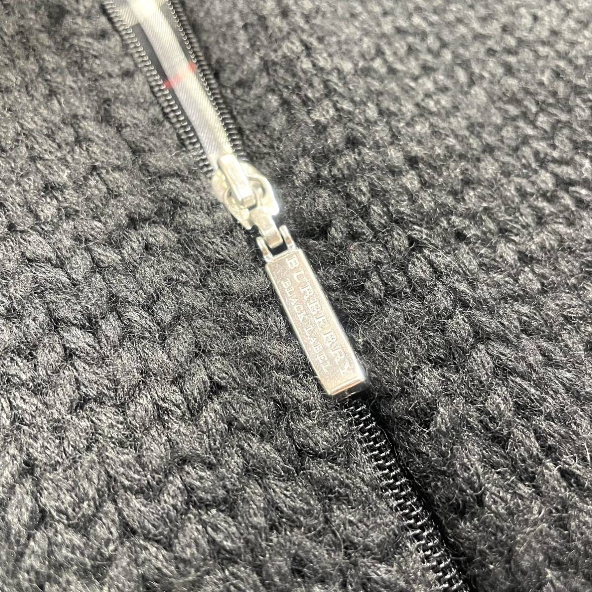 BURBERRY BLACK LABEL バーバリーブラックレーベル 肉厚 ニット 