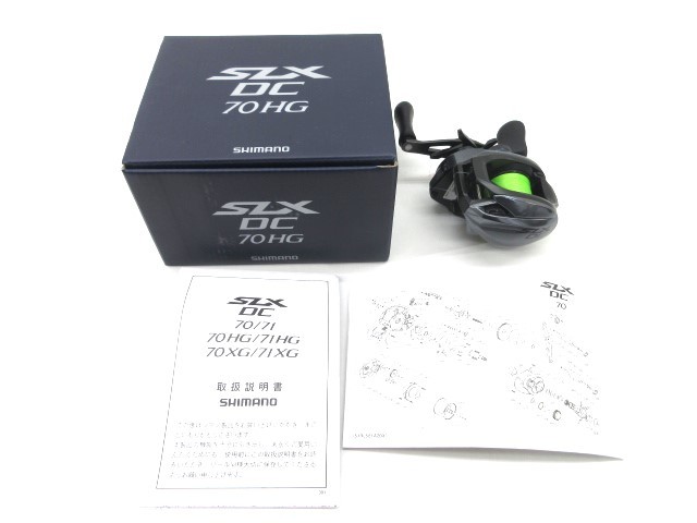s21513-ty 送料950円□シマノ 23SLX DC70HG SHIMANO 中古リール ベイトリール 釣り具　 [124-231115]