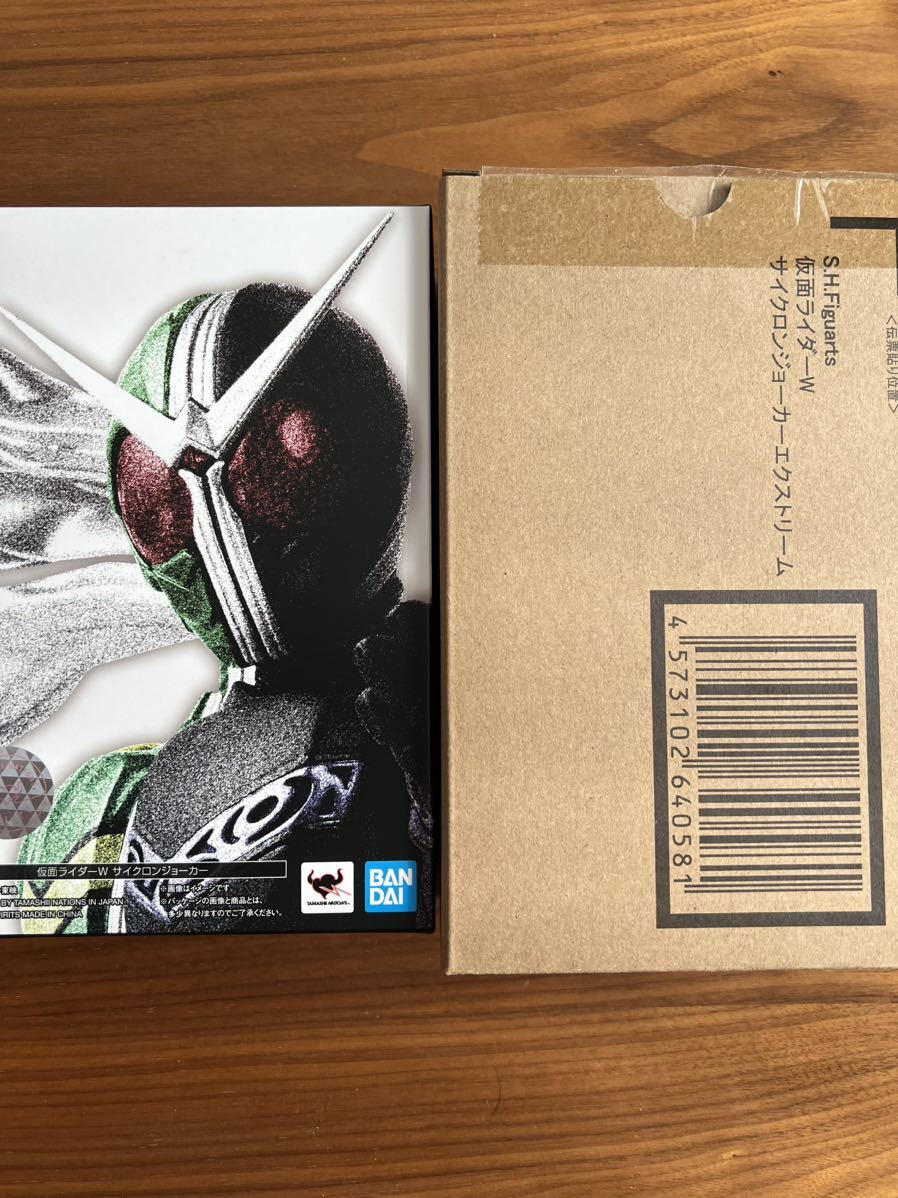【開封品】真骨彫 s.h.figuarts 仮面ライダーW サイクロンジョーカー サイクロンジョーカーエクストリーム 仮面ライダーW サイクロンジョーカー 真骨彫製法
