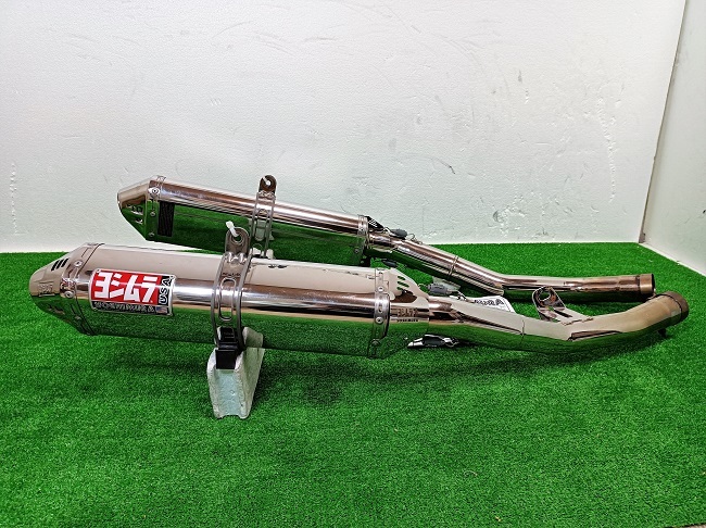 ZZR1400 06-11 US ヨシムラ TRC トライオーバル サイクロン ステンレス スリップオン サイレンサー マフラー