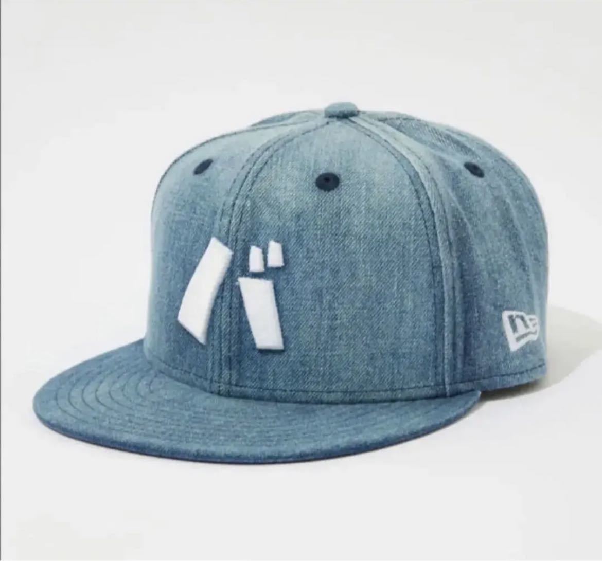 バ DENIM CAP L.BLU バナナマン ニューエラ キャップ 帽子
