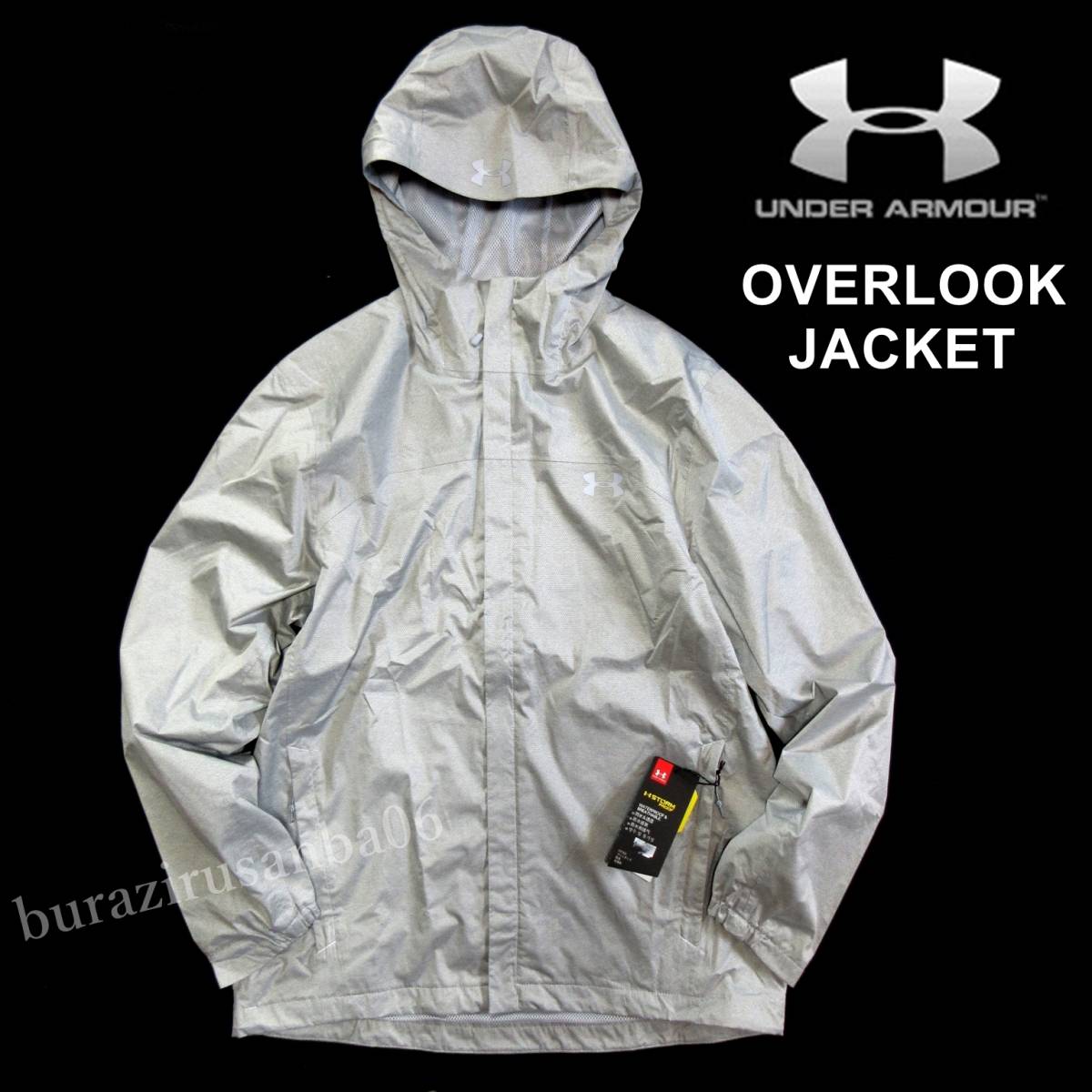 メンズ L 未使用 定価12，100円 アンダーアーマーUNDER ARMOUR マウンテンパーカー ジャケット 高撥水 防風 高通気 STORM PROOF 悪天候対応