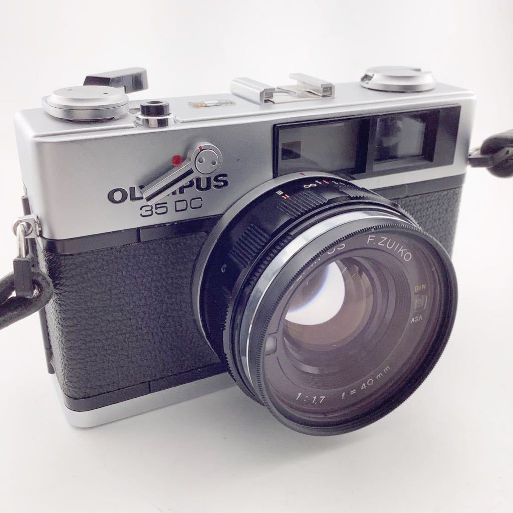 OLYMPUS 35 DC オリンパス フィルム カメラ F.ZUIKO 1:1.7 f=40mm レンズ【k2418-n23】