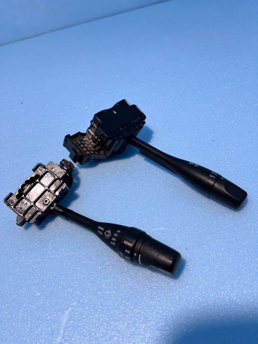 R33GTR 純正ディマースイッチ左右セット 後期 ウインカーレバー BCNR33