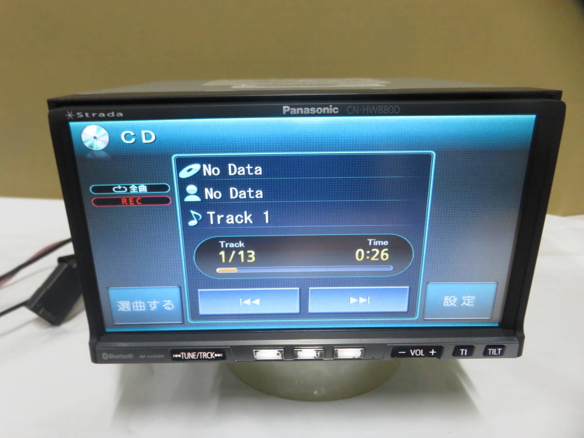 メーカー修理済品/動作保証付き☆ア-554/Panasonic☆HDDカーナビ☆CN 
