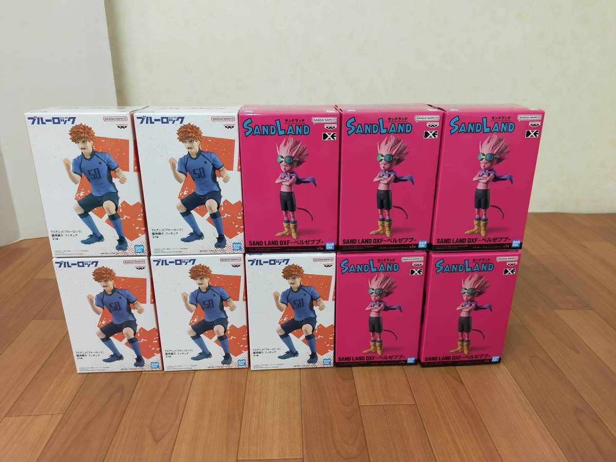 【プライズ/ フィギュア まとめセット】ブルーロック 國神錬介 サンドランド ベルゼブブ 未開封 /バンダイ
