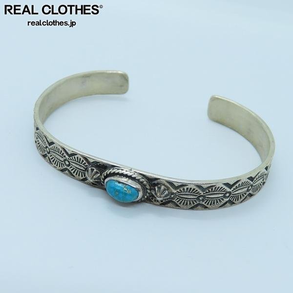 美品 ナバホ ヘンリーマリアーノ シルバー バングル ブレスレット HRM