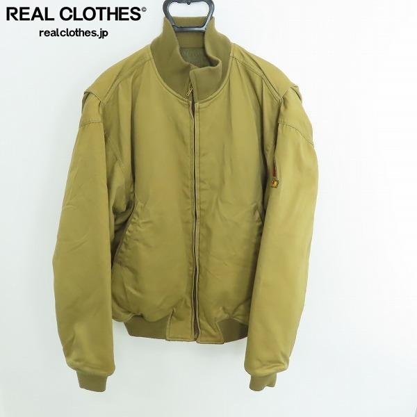 ☆Vintage/ヴィンテージ 50～70s ブルゾン TARONジップ SPEARHEAワッペン /080