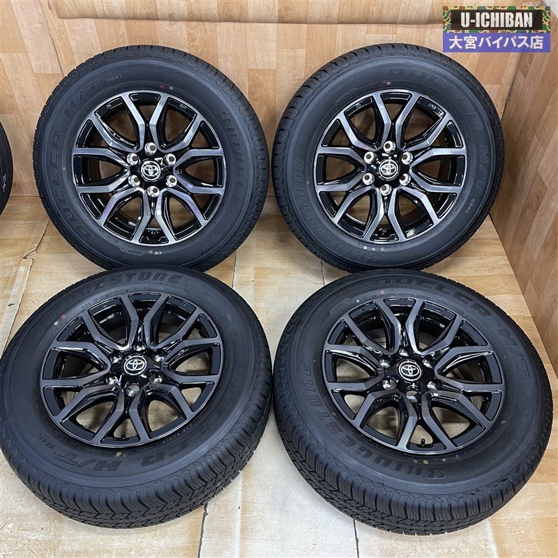 125系 ハイラックス GRスポーツ 純正 18インチ 7.5J +30 6H 139.7 & 265/