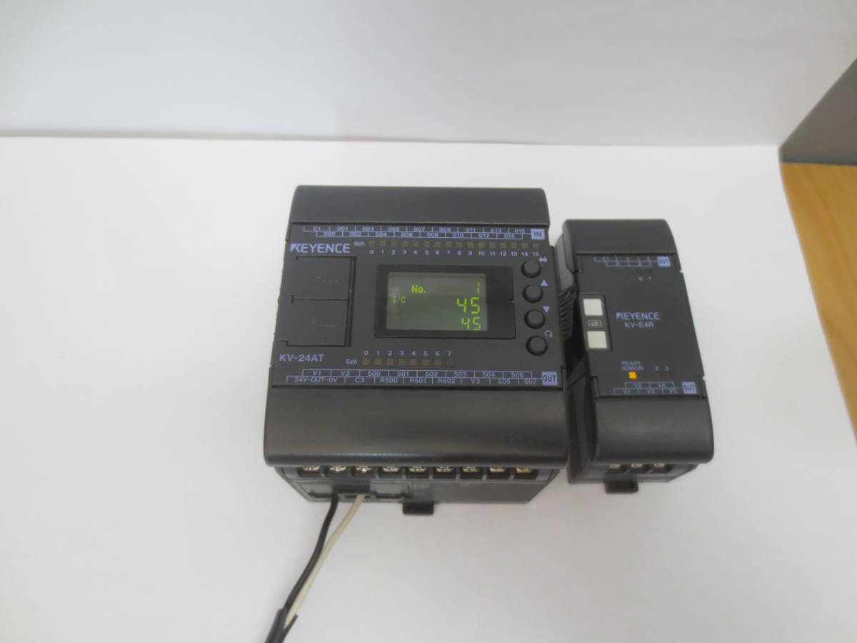 ★ KEYENCE PLC KV-24AT + KV-E4R ★