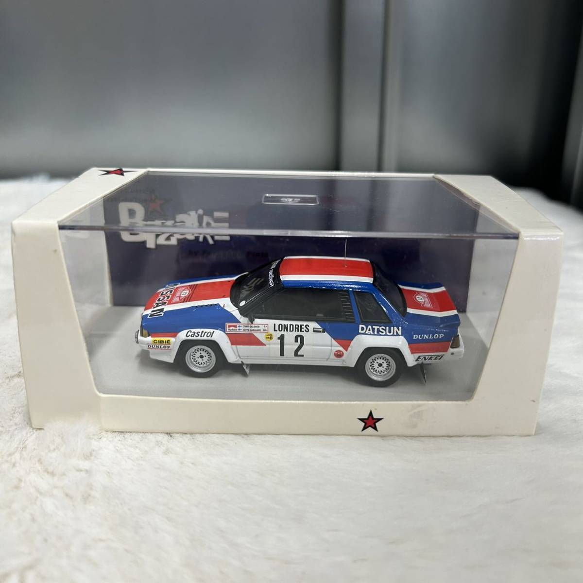 未使用　BizaRrE BZ217 NISSAN 240RS モンテカルロ 1983 ミニカー　1/43 
