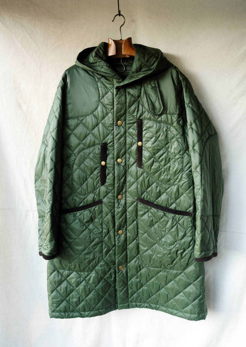 Barbour Engineered Garments JANKEES QUILT キルティングコート オリーブ バブアー エンジニアドガーメンツ