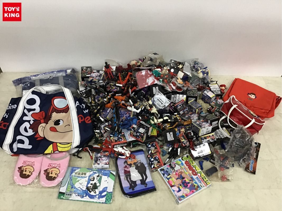 1円〜 同梱不可 ジャンク ペコちゃん、仮面ライダーフォーゼ、キン肉マン 他 フィギュア等