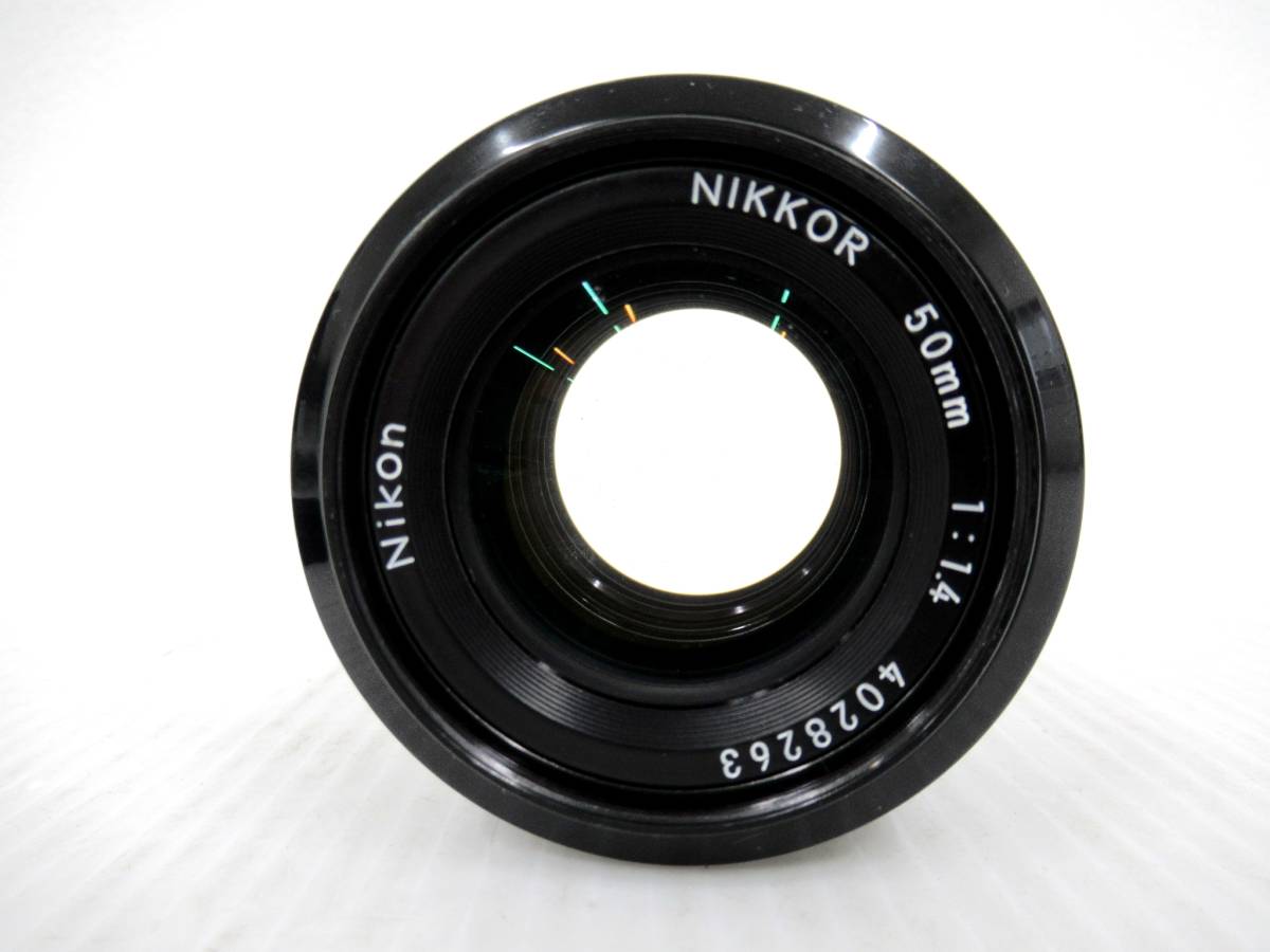 Nikon/ニコン】戌④162//NIKKOR 50mm 1:1.4/防湿庫保管 50mm Nikon f⁄