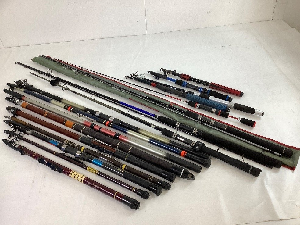 釣り竿 ロッド まとめ 現状品 オールドダイワ 他 ACBF ジャンク品