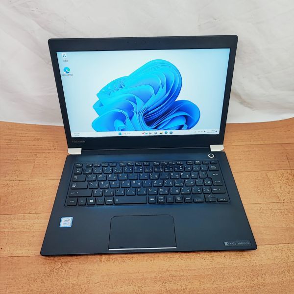 ノートパソコン 東芝 Dynabook U63/H Core i5-7300U 2.6GHz 起動確認