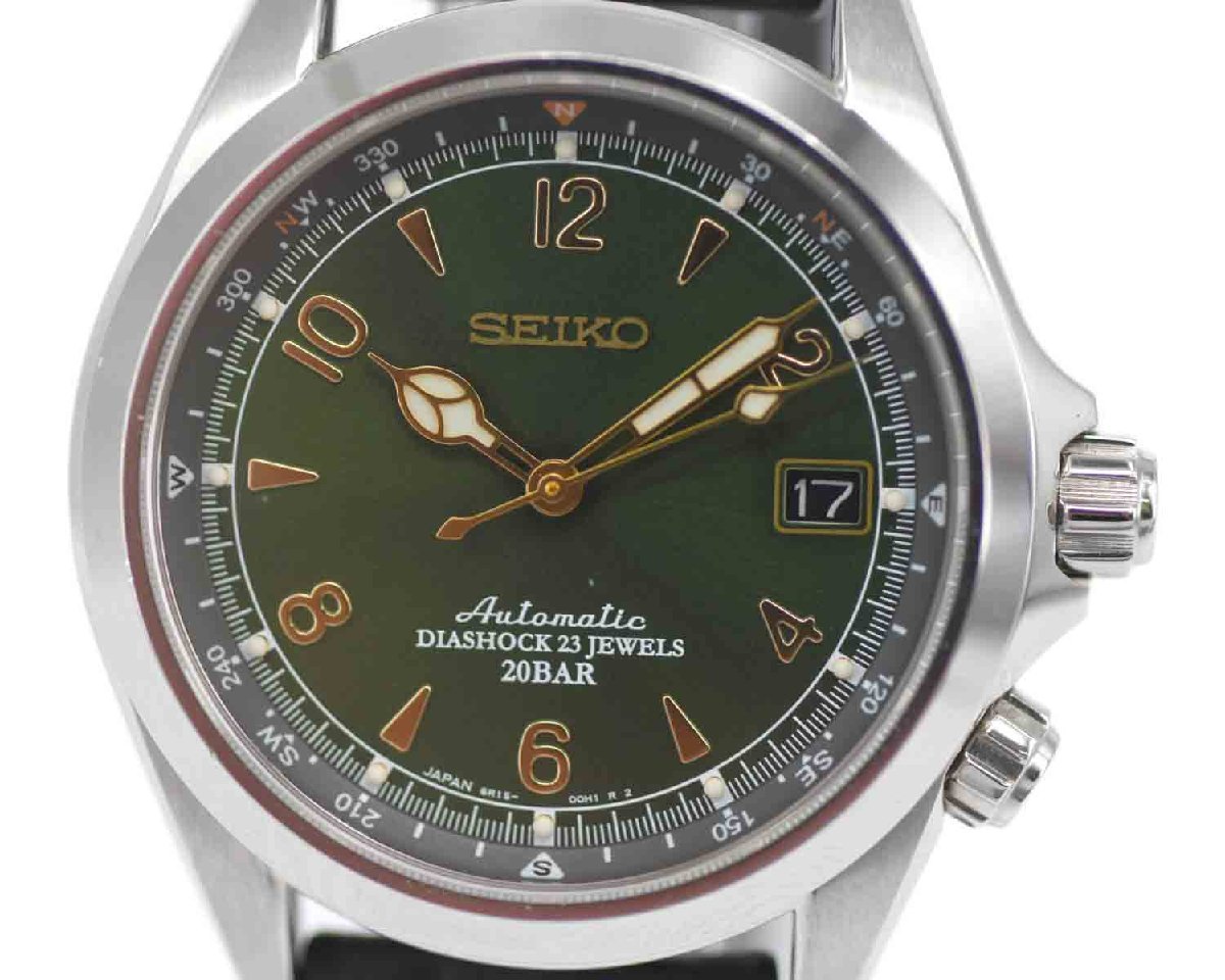 美品] 稼働品【SEIKO】セイコー アルピニスト SARB017 6R15-00E1 