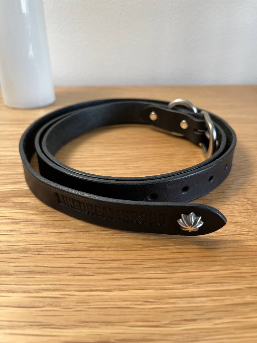 LIKEDREAMERSDO NARROW BELT ナローベルト ブラック SIZE:01 ゴローズ