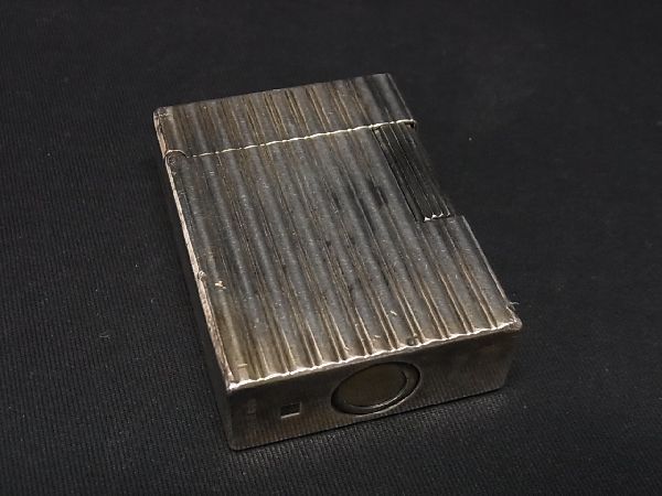 1円 S.T.Dupont エス・テー・デュポン ライン1 スモール 高級ガスライター ローラーガスライター 喫煙グッズ 喫煙具 シルバー系 AV0767