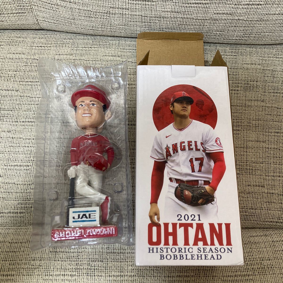 ボブルヘッド 大谷翔平 バブルヘッド ロサンゼルス フィギュア 来場者