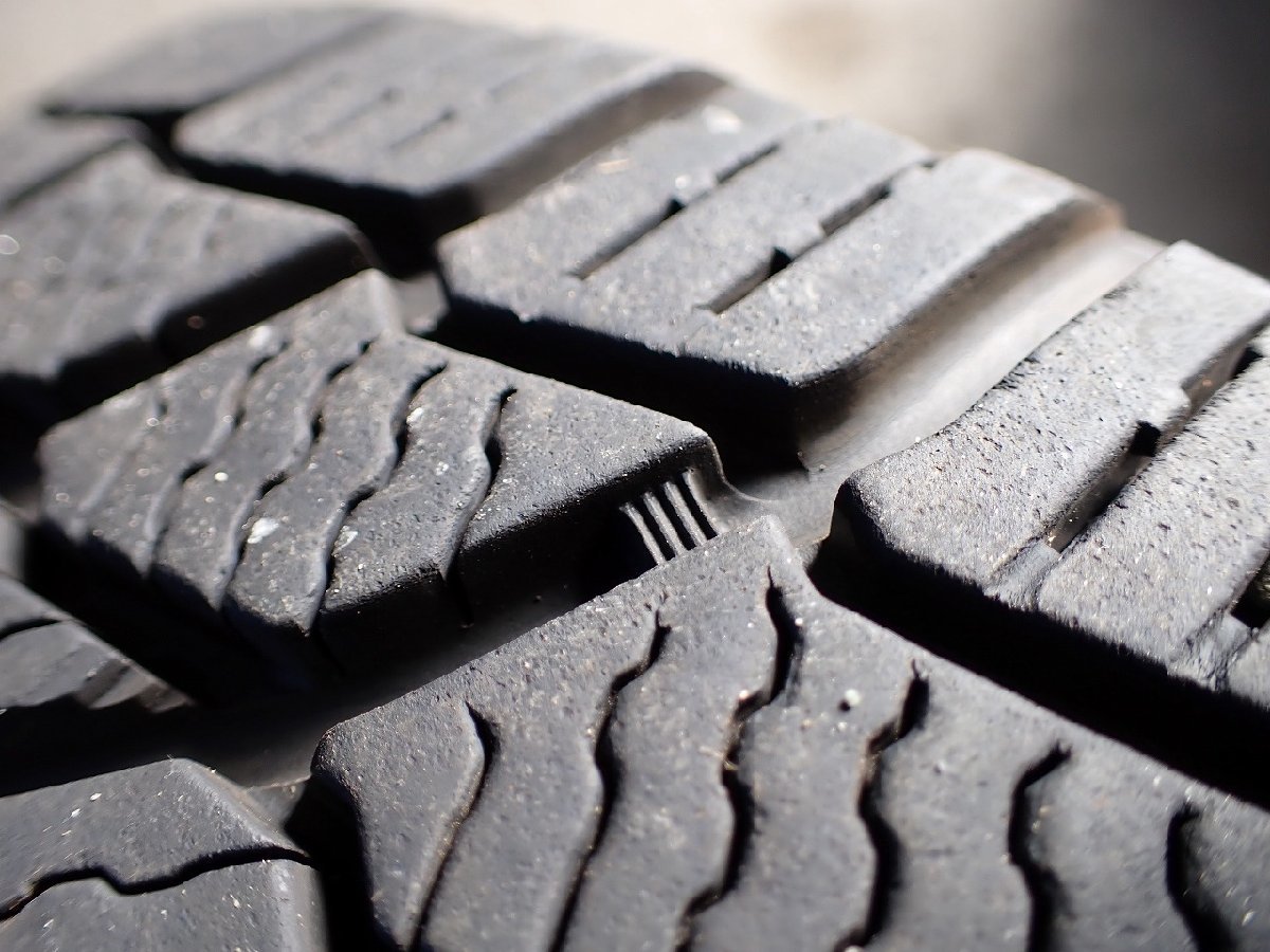 YS3144【送料無料195/65R15】プリウス プレミオ アリオンなどに ミシュラン 中古スタッドレス ■15×6J 100/5H ET約40■1円スタート