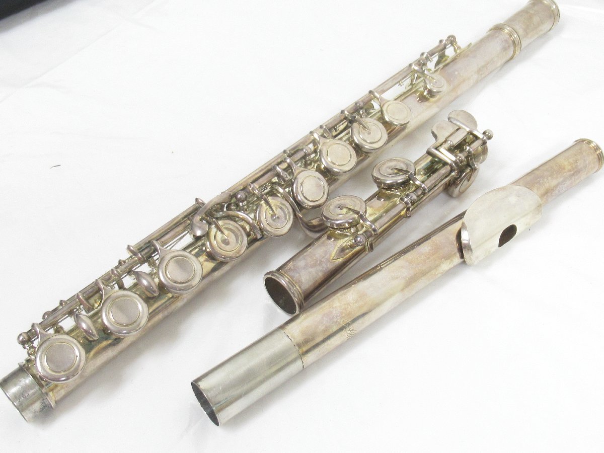○ 中古品 ALTUS フルート A807 AZUMINO JAPAN ハードケース付き