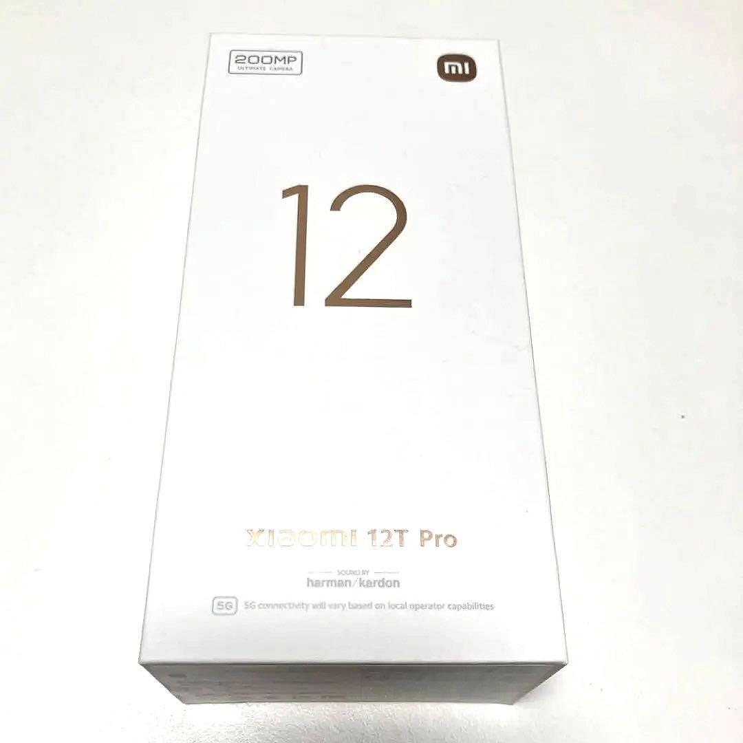 Xiaomi 12T Pro ブラック 256 GB Softbank