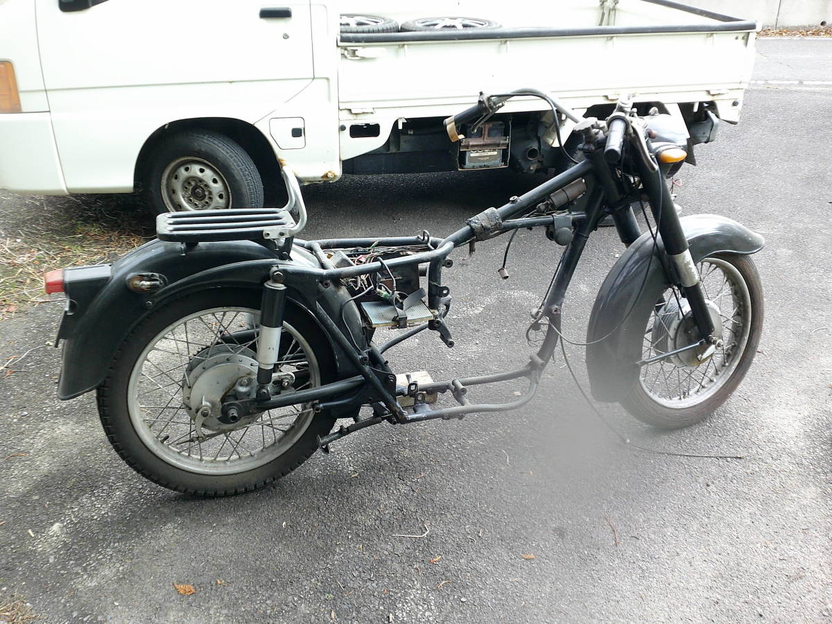 ホンダモンキーz50j12v純正フレーム。今日廃車しました。書類有ります。 ホンダ モンキー 12V 実働 純正フレーム レストア 売り切り