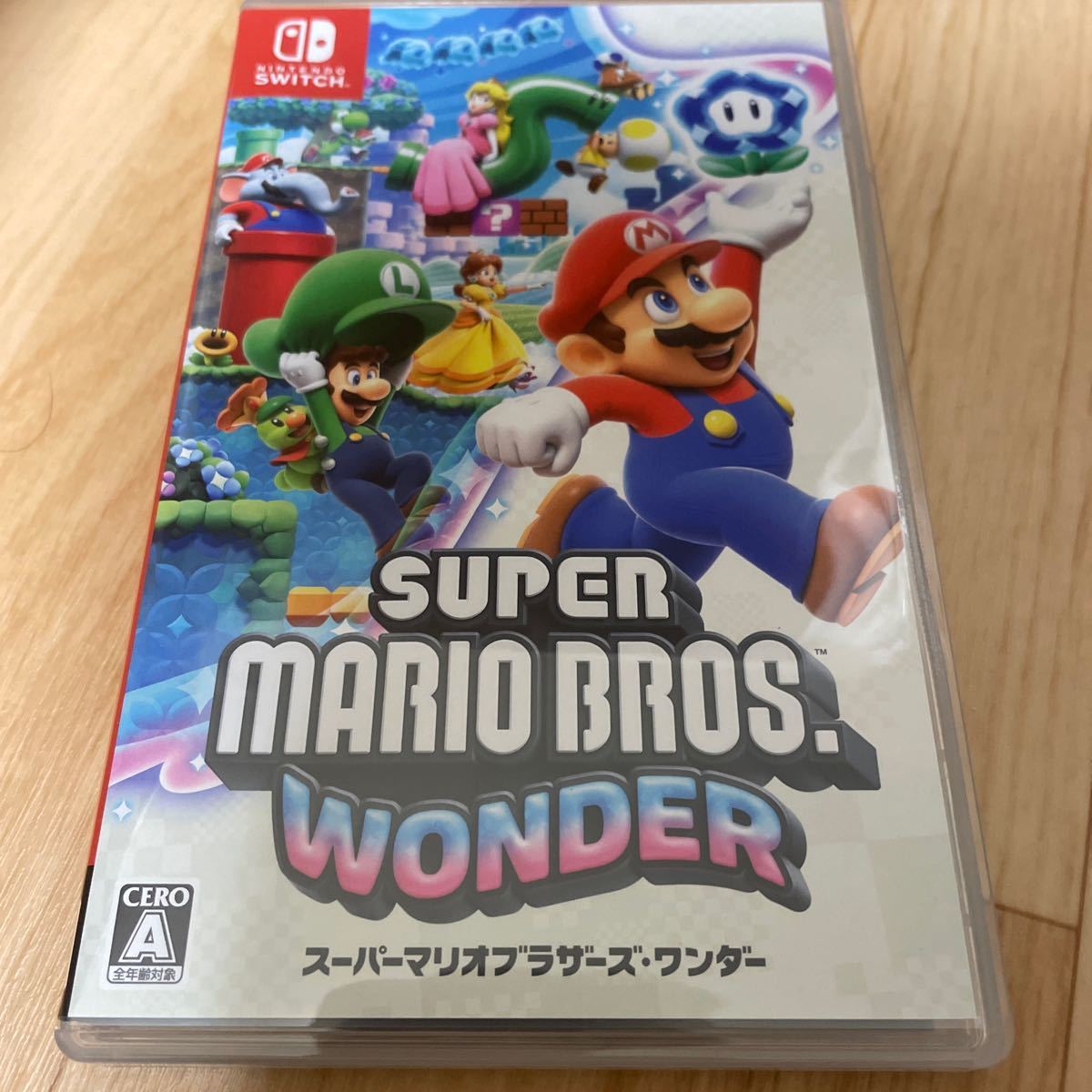 中古 美品 Switch ソフト【スーパーマリオブラザーズ ワンダー】送料