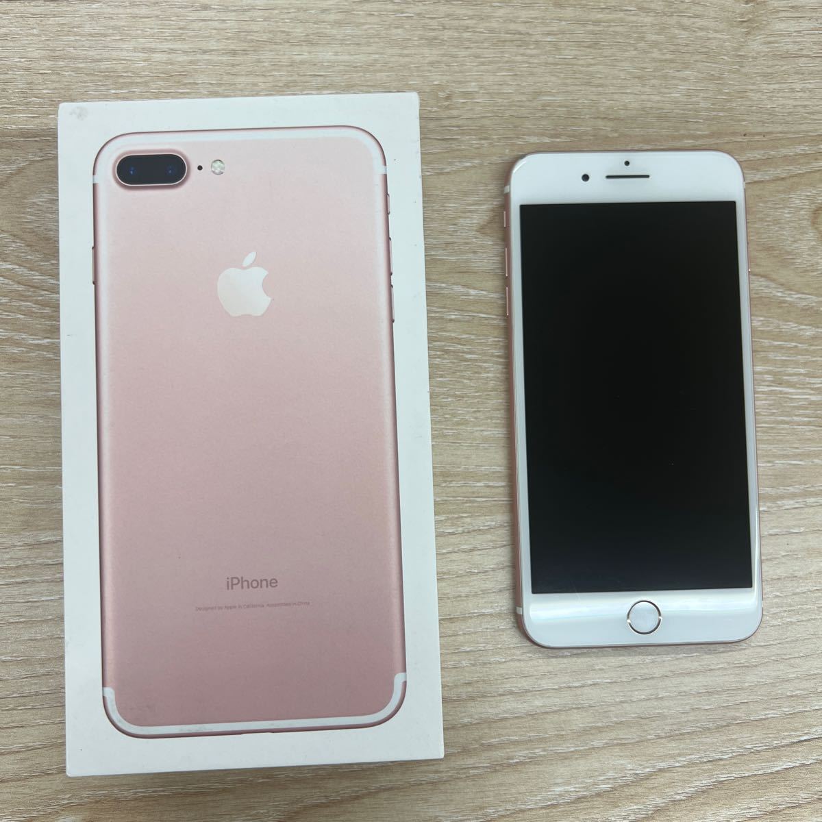中古品 Apple アップル iPhone 7 128GB ゴールド SIMロック解除済み