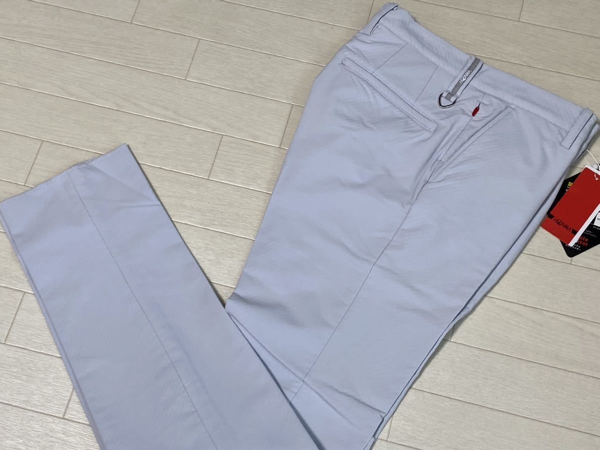 新品★ホンマ ゴルフ HONMA GOLF 裏起毛 保温 防風 インビジブルスタビライザー搭載 ストレッチパンツ★秋冬★グレー★w79