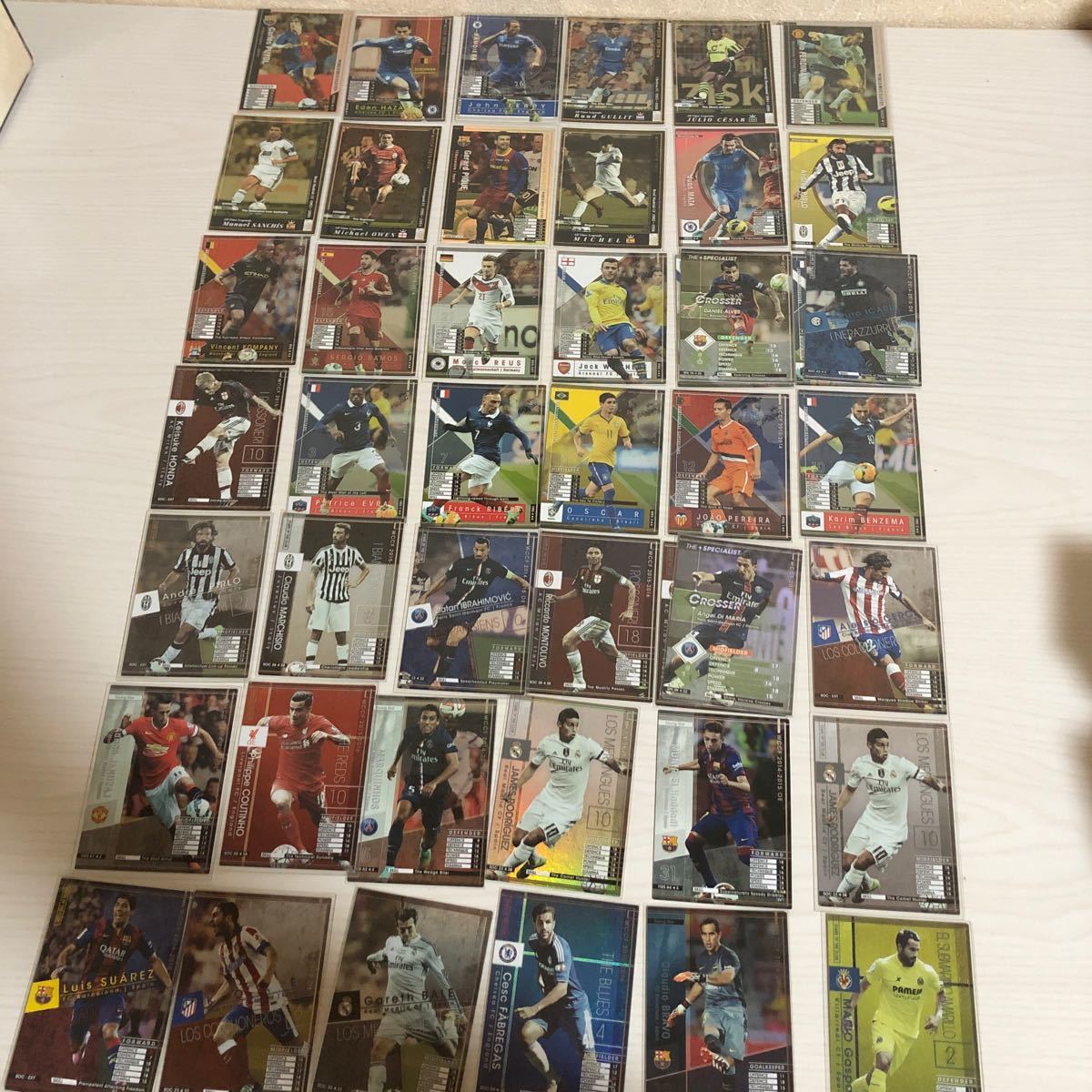 WCCF サッカー カード まとめ売り ロナウド メッシ イニエスタ カカ 