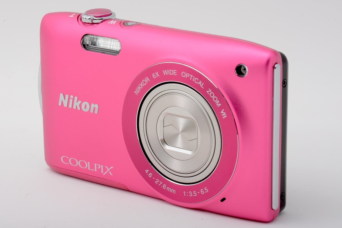並品/外観綺麗】Nikon ニコン コンパクトデジタルカメラ COOLPIX S3300