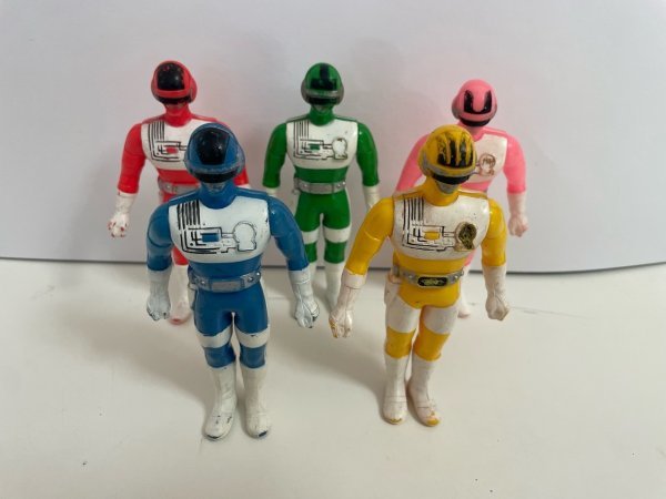 超電子バイオマン レッドワン グリーンツー ブルースリー イエロー 