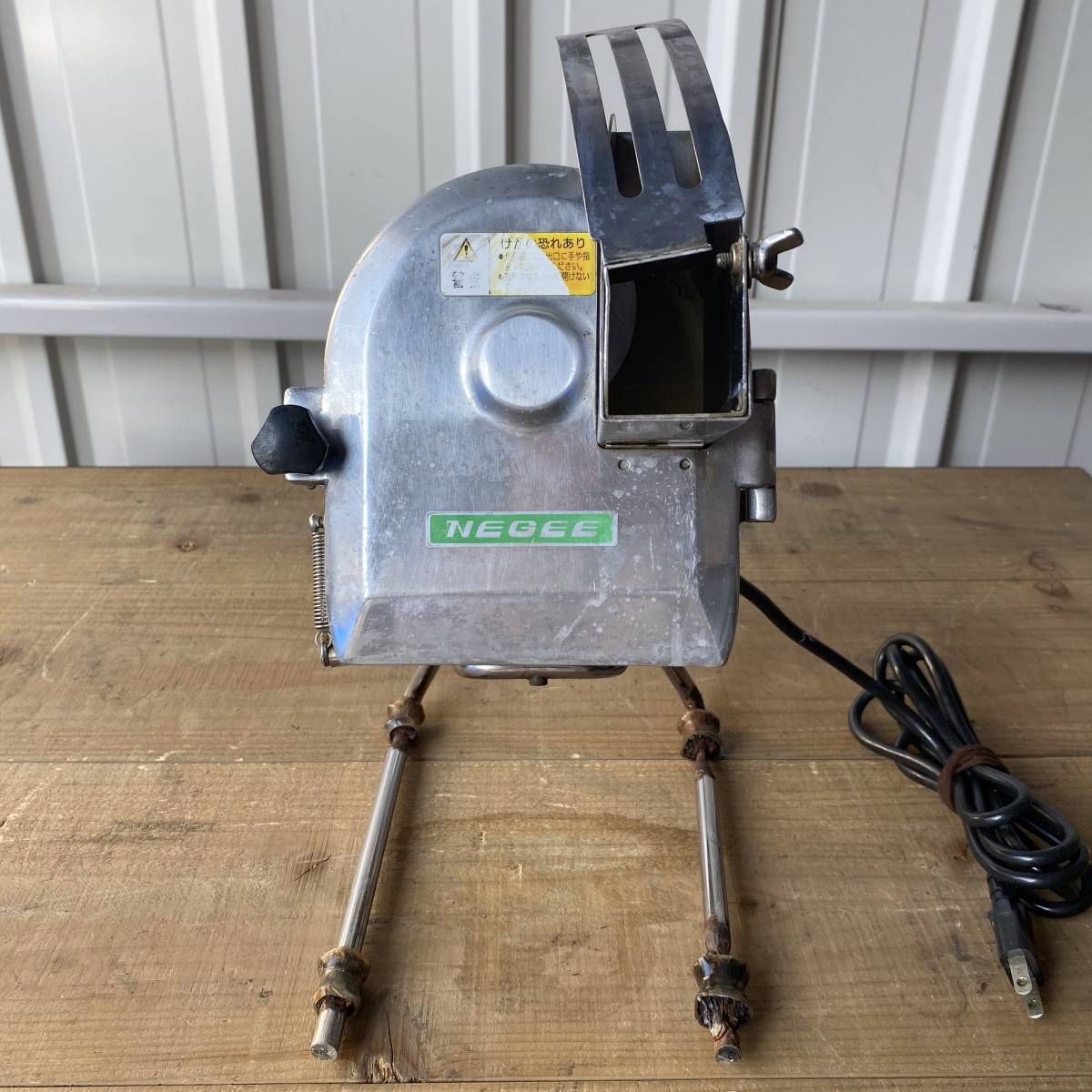 中古品】ハッピー工業 OHC-13 ネギー 業務用 ネギ切り機 厨房用品