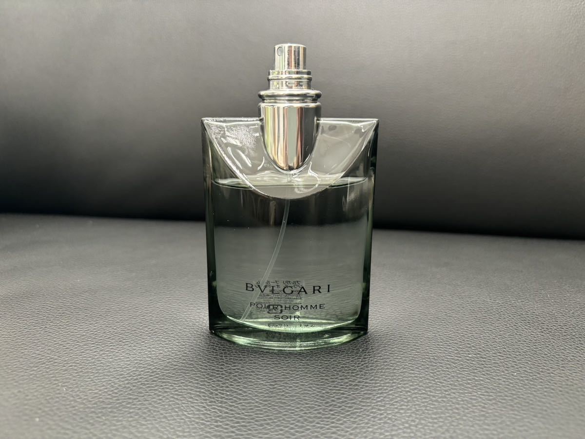 【4719】 BVLGARI オードトワレ ソワール 100ml スプレー 香水 ブルガリフレグランス １円スタート