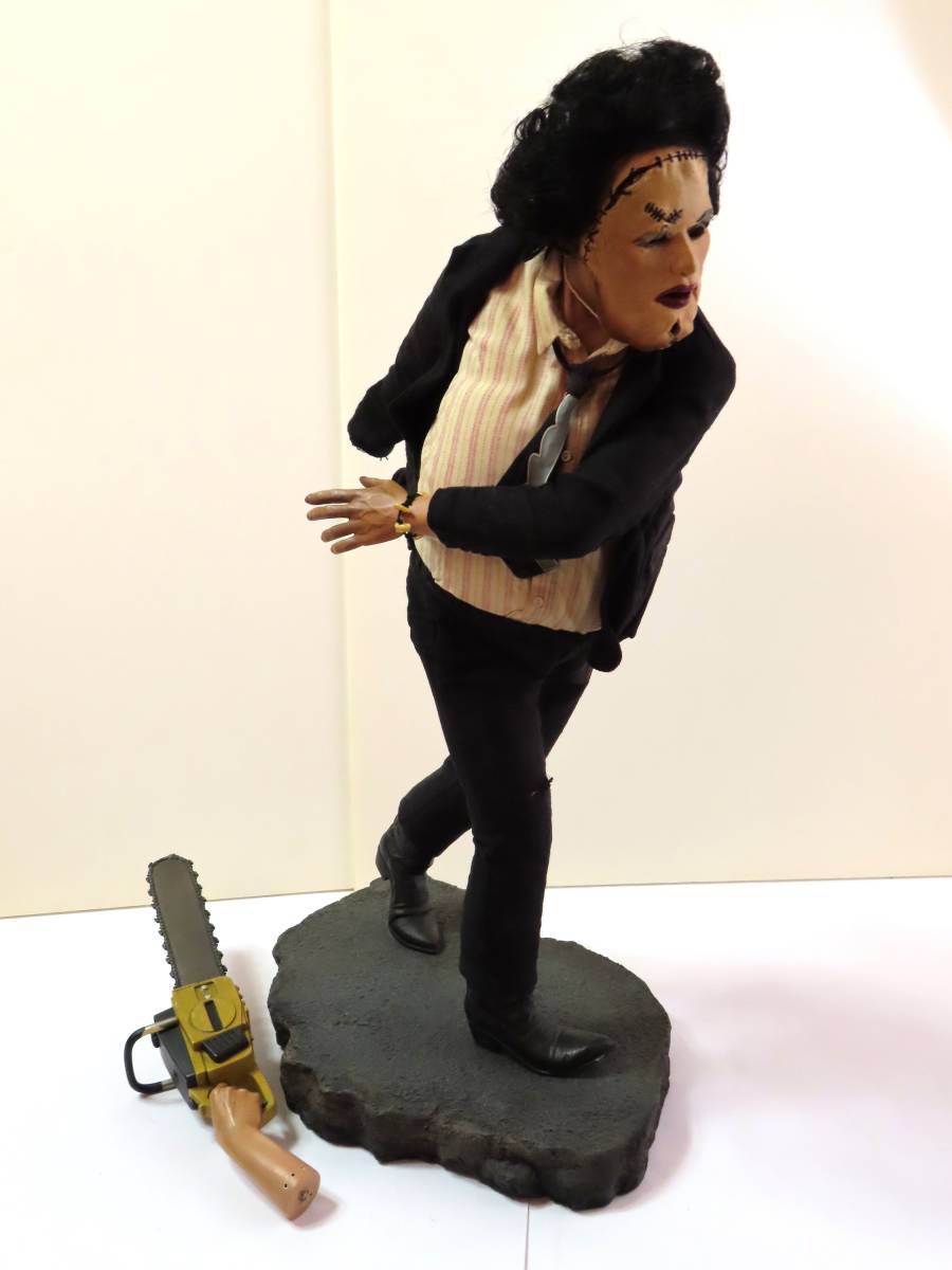 難あり サイドショウ 悪魔のいけにえ レザーフェイス 1/4スケール