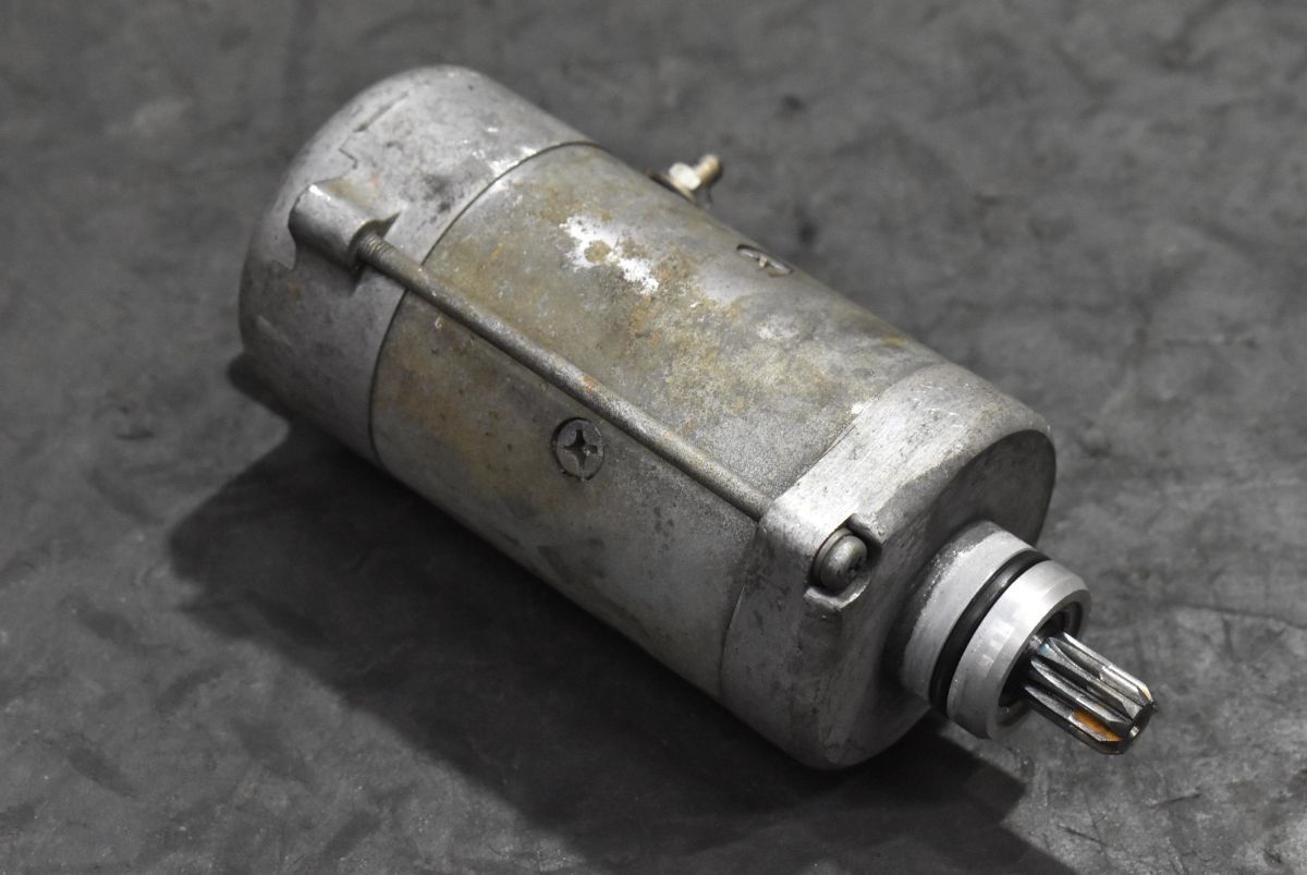 H491 当時物 純正 CM400T セルモーター 0004 検) CM250T CB400N